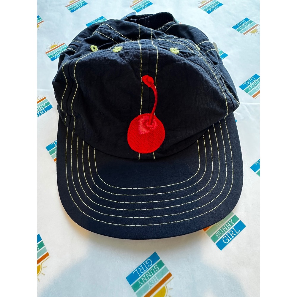 Vintage MTV Video Music Awards Hat Black Cherry Embroidered VMA Adjustable Cap